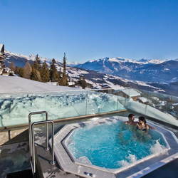 Übernachtung in den Alpen, 2 Nächte inkl. Fondue und Spa-Eintritt
