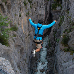 Grindelwald Canyon Swing, 1 Sprung für 1 Person