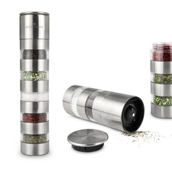 Gewürzmühle 5in1  , mit fünf Gewürzen