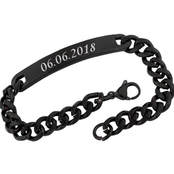 Edelstahl Armband, mit Gravur