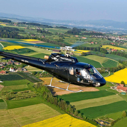 Dreiländereck Helikopterflug, ab Flughafen Basel-Mulhouse