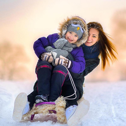 Nachtschlitteln, mit Fondueplausch