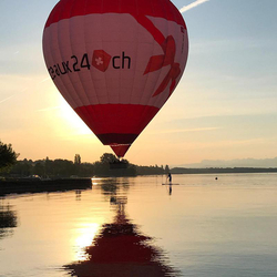 Montgolfière à Genève , 1h de vol pour 1 personne + photo offerte