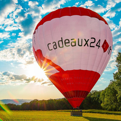 Montgolfière à Fribourg , 1h de vol pour 2 personnes + photo offerte