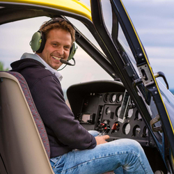 Helikopter selber fliegen, 40 Minuten für 1 Person in Basel 