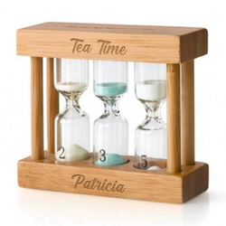 Tee-Sanduhr 3 in 1, mit Gravur