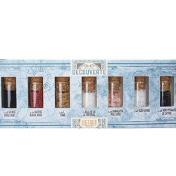 Internationales Salz-Set, 7 verschiedene Salze