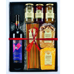 Geschenkset Tessin, mit Tessiner Delikatessen
