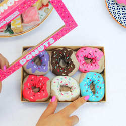 Donut-Socken, 6er-Set
