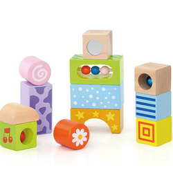 Blocs de construction sonores, En bois