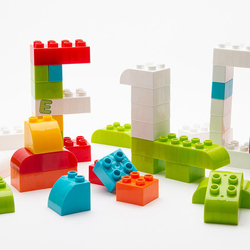 Alphabet Bausteine, 45 Teile