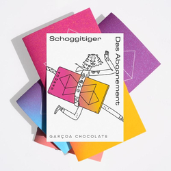 Schoggi-Abo, Hauslieferungen von 3 Schokoladentafeln