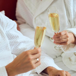 Hammam privatif en duo, 60 min de détente, avec une coupe de vin mousseux