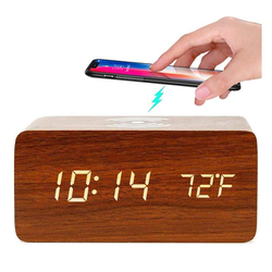 3in1 Smart-Station, LED Wecker, Lautsprecher, Qi-Ladegerät