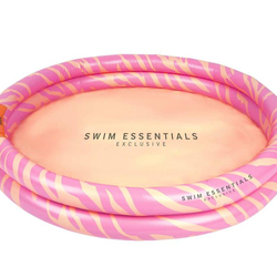 Pataugeoire zèbre , Or rose - 100 cm