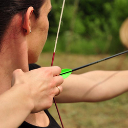 Tir à l'arc & pizza, Journée en famille dans le Jura