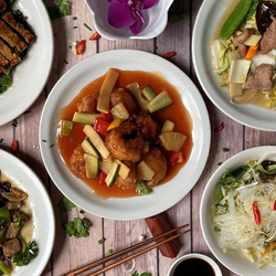 Chinesisches Dinner, authentisches Chinesisches 3-Gang-Menü für 2 Personen