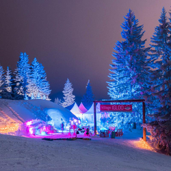 Nuitée en igloo pour 2 personnes, Aux Arcs, avec fondue, apéritif et dessert | en week-end