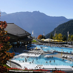 Séjour aux Bains d'Ovronnaz, 1 nuit en studio Nord, petit déjeuner, accès au spa & parking