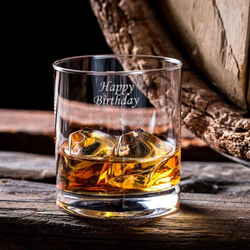 Whiskyglas 30 cl, mit Gravur