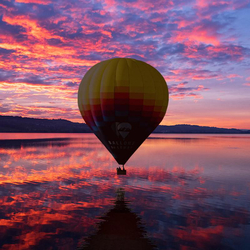 Montgolfière  au lac de Sempach, Vol privé de 1h pour 4 personnes 