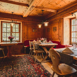 4-Gang-Menü in Pontresina, italienisch angehauchte Köstlichkeiten aus dem Engadin