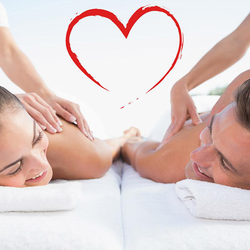 Paarmassage Ganzkörper, inklusive Prosecco und Überraschungsgeschenk
