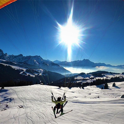 Vol en parapente biplace, à Villars-sur-Ollon, pour 1 personne