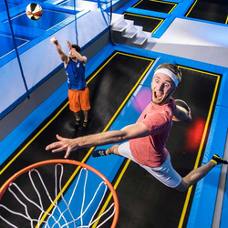Trampolin Spass, 60min im Trampolinpark für 2 Personen