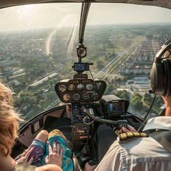 Zürich Helikopterflug, 30 Minuten für 2 Personen