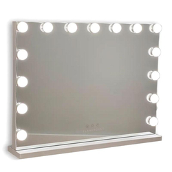 Miroir cosmétique XL LED, avec 15 LED