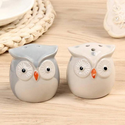 Salz- und Pfefferstreuer, Eulenpaar