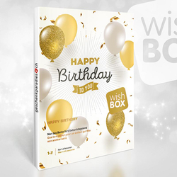 Happy birthday - Wishbox, 1 coffret - plus de 25 expériences
