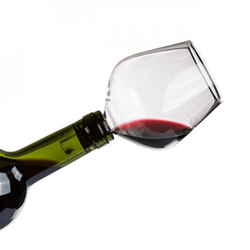 Weinglas Flaschenaufsatz, mit Silikondichtung