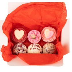 Badebomben Liebesbad, 6er Geschenkset