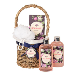 Wellness-Set, Lavendelkörbchen