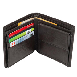 Männer Lederportemonnaie, mit Gravur