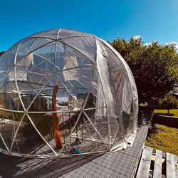 Bubble-Suite Übernachtung, unter dem Sternenhimmel mit Trottiabfahrt für 2 | in Filzbach