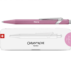 Caran d'Ache Kugelschreiber, rosa - mit Gravur