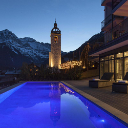 Séjour bien-être en montagne, 1 nuit en chambre Deluxe à Champéry avec spa et petit déjeuner