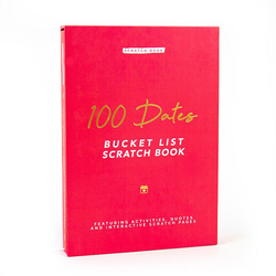 Bucket List 100 Dates, Scratch Book