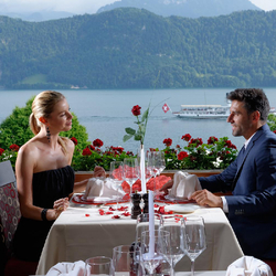 Candle Light Dinner, in Weggis für 2 Personen