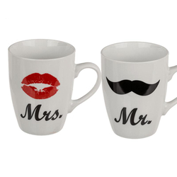 Tassen-Set, Mr. und Mrs.