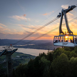 Schwebendes Restaurant, Atemberaubendes Dinner auf der Rigi | 2 Personen