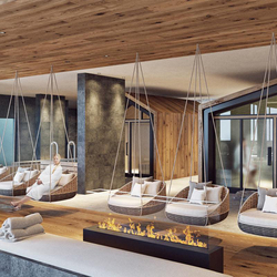 Day spa & repas à Ovronnaz, avec accès illimité aux bains et au spa pour 1 personne