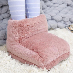 Fusswärmer rosa, kuschlig