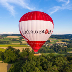 Montgolfière à Cossonay, 1h de vol pour 2 personnes + photo offerte
