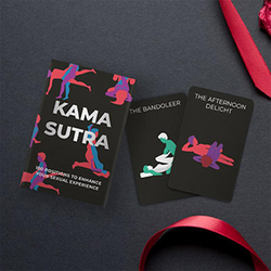 Kama Sutra Karten, 100 Karten mit 100 unterschiedlichen Stellungen