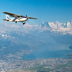 Vol en avion à Berne, 45 minutes pour 2 personnes