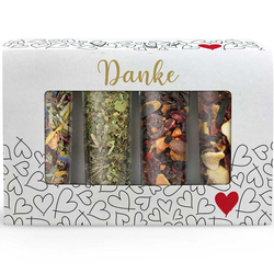 Tee Set Danke, 4er Set